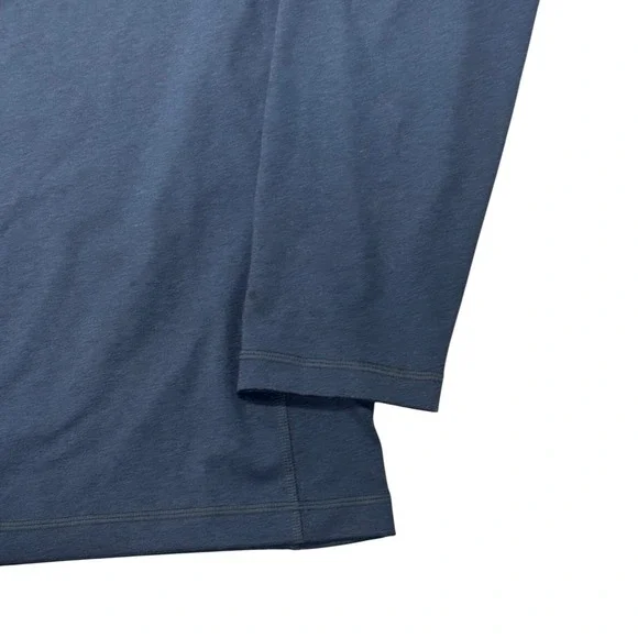 Brooks Brothers Performance Mens XL Navy Blue 1/4 Quarter Zip Pullover Stretch - Picture 4 of 9